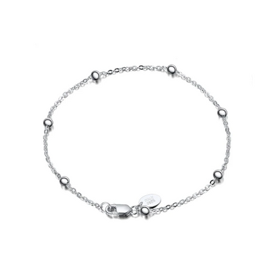 Silver chain bracelet 