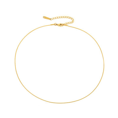 14K Gold-Filled Dainty Snake Chain Necklace