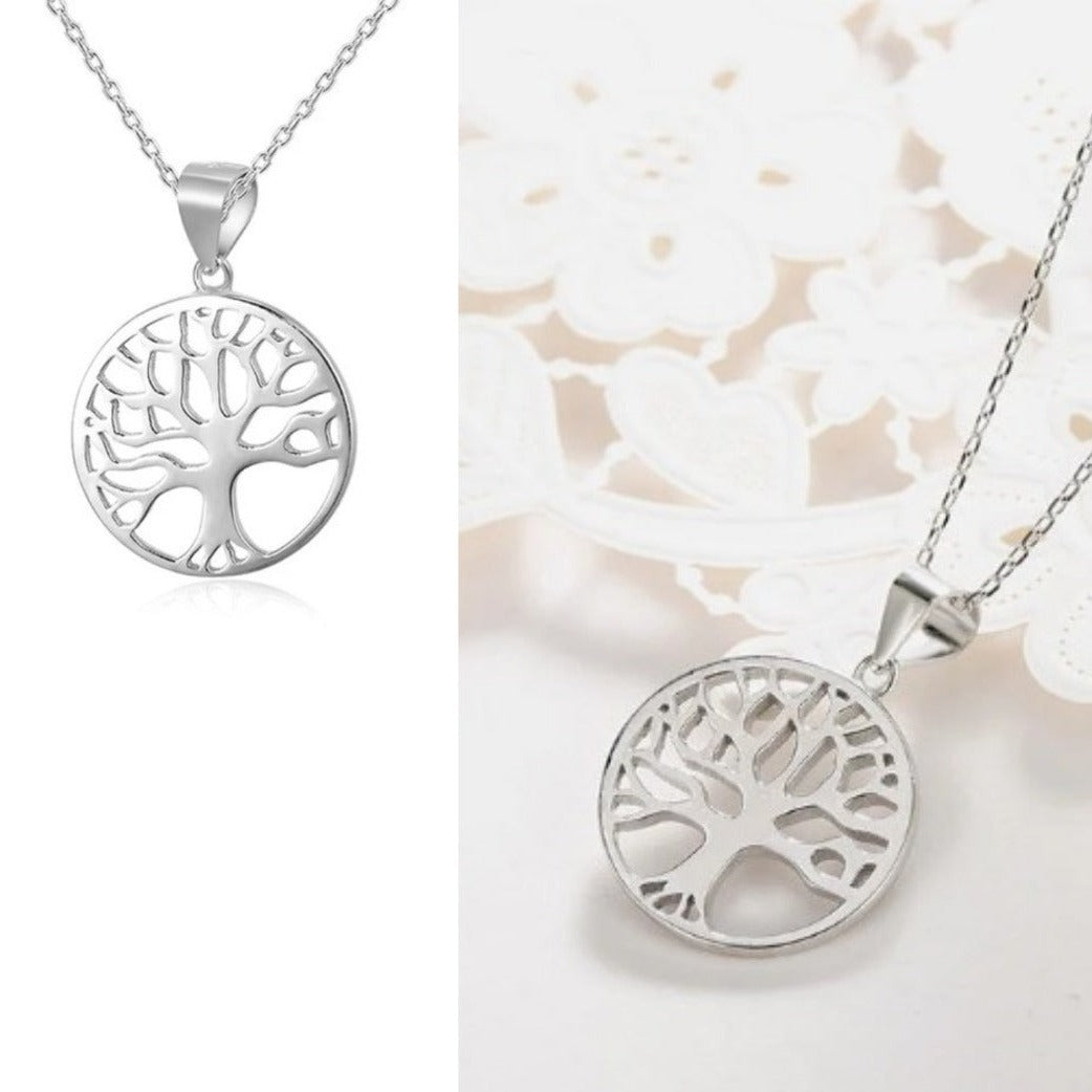 Buy Silver Tree of Life Necklace at Best Price.